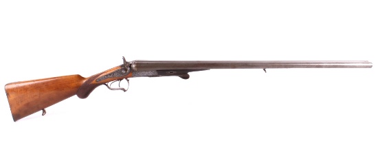 J.P. Sauer & Sohns Engraved 12 GA SxS Shotgun