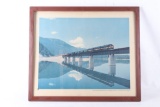Northern Pacific Railway Montana Bridge Print