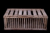 Mid 1900's Carpentry Wooden Chicken Crate