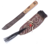 Western Rendezvous Sheath & Trade Knife
