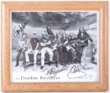 The Doobie Brothers Signed Framed Photograph