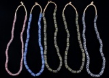 Millefiori African Trade Bead Necklace Collection