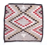 Navajo Old Crystal Eye Dazzler Wool Rug 1900