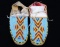 Crow Indian Fully Beaded Moccasins Circa 1960's