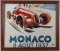 1937 Monaco 8 Aout Signed by Fico Poster