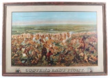 Original Anheuser-Busch Custer's Last Fight Litho
