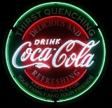 Drink Coca Cola Neon Advertising Sign