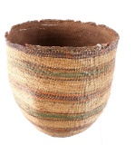 Early Large Paiute Native American Woven Basket