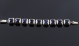 Mexico Sterling silver & Lapis Lazuli Bracelet