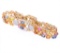 24.09 ct Multi-Colored Sapphire & Diamond Bracelet