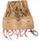 Nez Perce Corn Husk & Hide Flat Bag c. 1890