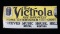 Victrola Music Embossed Tin Sign from Helena, MT