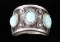 Navajo Silver & Dry Creek Turquoise Ring