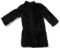 Black National Fur Shop Coat