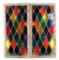 Framed Stained Glass Window Wall Panels