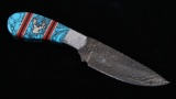 Navajo Yellowhorse Turquoise Trophy Deer Knife