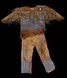 Vintage American Indian War Shirt & Pants