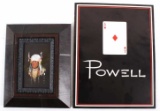 Ace Powell Oil Chief Framed Painting & Art Book