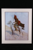 Frederic Remington Blanket Signal Chromo.