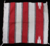 Zapotec Red and Cream Saddle Blanket