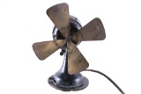 Early 1900s Westinghouse Electric 120v Brass Fan