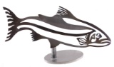 Steel Head Studio Metal Fish Sculpture