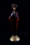 Murano Virgin Mary Glass Figurine
