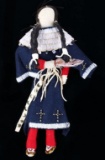 Sioux Mary Standstall Beaded Dentilium Doll c.1950