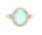 Ethiopian Opal & Diamond 14K Gold Ring