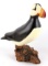 Stunning Big Sky Carvers Hand Carved Puffin