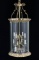 Art Deco Bronze Chandelier Theater Light c. 1920's