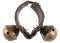 Early Brass Sleigh Bells on Leather Straps