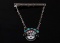 Pueblo Kachina Silver Multi Stone Mosaic Tie Bar