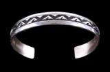 Navajo Tommy Singer Sterling Silver Bracelet