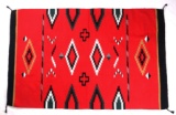 Navajo Teec Nos Pos Style Pattern Large Wool Rug