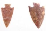 Early Archaic Hardin 6000 - 9000 BP Pair of Points