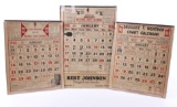 Montana Druggist Weather Chart Calendar 1926/40/42