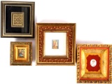 Renaissance Style Framed Art Miniatures
