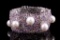 Lattice South Sea Pearl Sapphire Diamond Bracelet