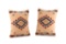 Melis Star Churro Wool Set of Two Pillows Hipolito