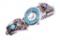 Navajo Sterling Silver & Turquoise Watchband