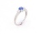 Natural Blue Sapphire & Diamond 14K Gold Ring