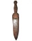 American Indian  Dag Fighting Knife Mid-19th C.