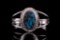 Navajo Sterling Silver Turquoise Signed Bracelet