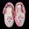 Native American Floral Stitched Moccasins