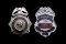 Pair of Washington State Brass Badges c. Mid 1900s