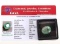 7.20 Ct Cut Loose Emerald Gemstone & Certificate