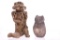 Pre-Columbian Mayan Owl & Anthropomorphic Effigies