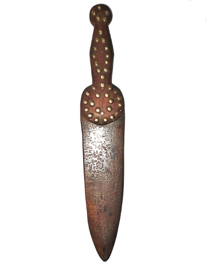 American Indian  Dag Fighting Knife Mid-19th C.