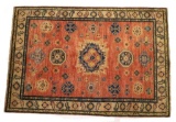 Fine Kazak Persian Hand Knotted Wool Rug 1930